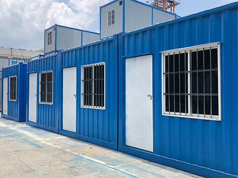 用集装箱角件造的房子--盛煌平台